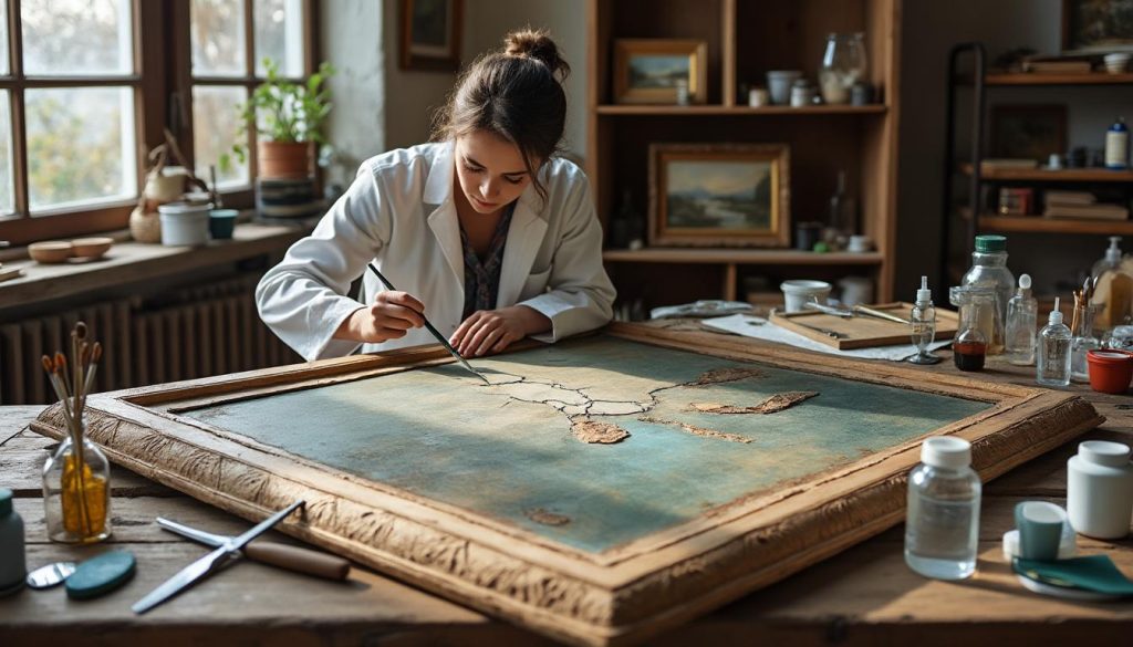 découvrez les tarifs moyens pour restaurer un tableau ancien à l’huile et ce qu'il faut prendre en compte pour estimer le coût de restauration.