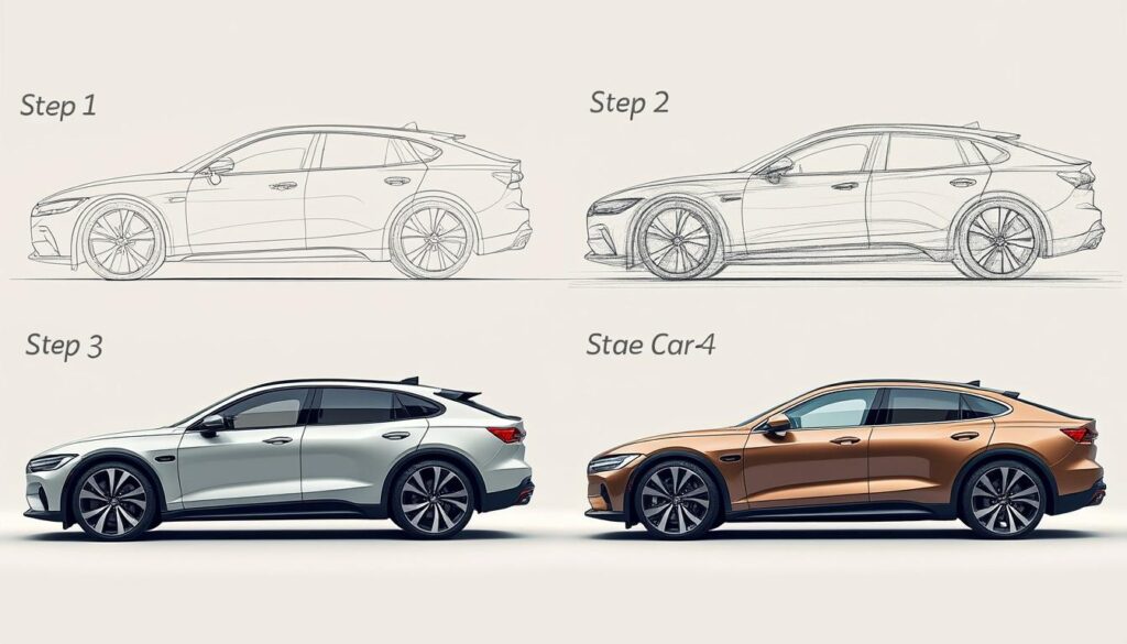 découvrez comment dessiner une voiture facilement grâce à notre guide étape par étape, idéal pour les débutants souhaitant progresser rapidement.