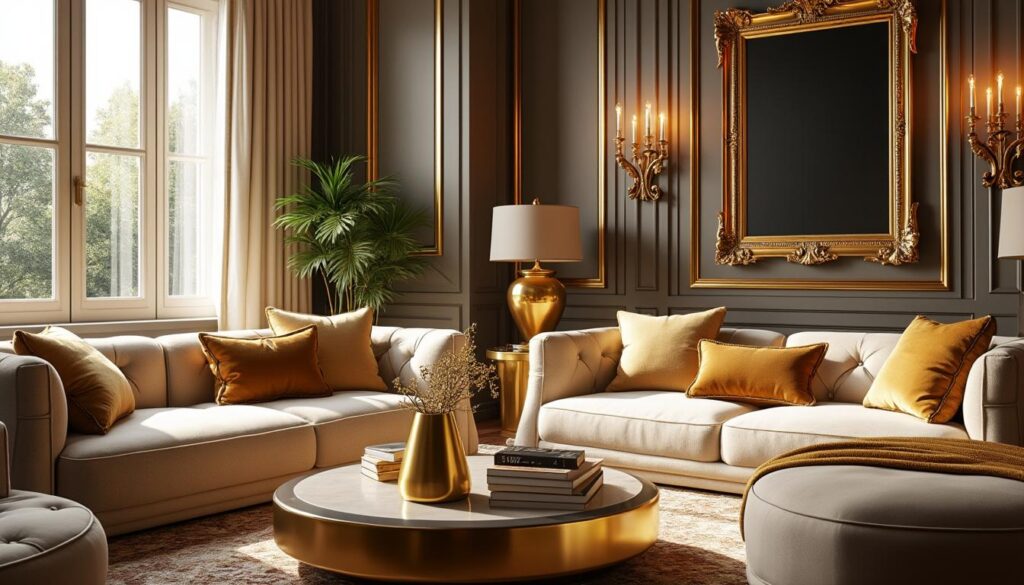 découvrez comment la couleur or peut transformer et sublimer votre décoration intérieure avec élégance et sophistication. astuces et inspirations pour un style unique.