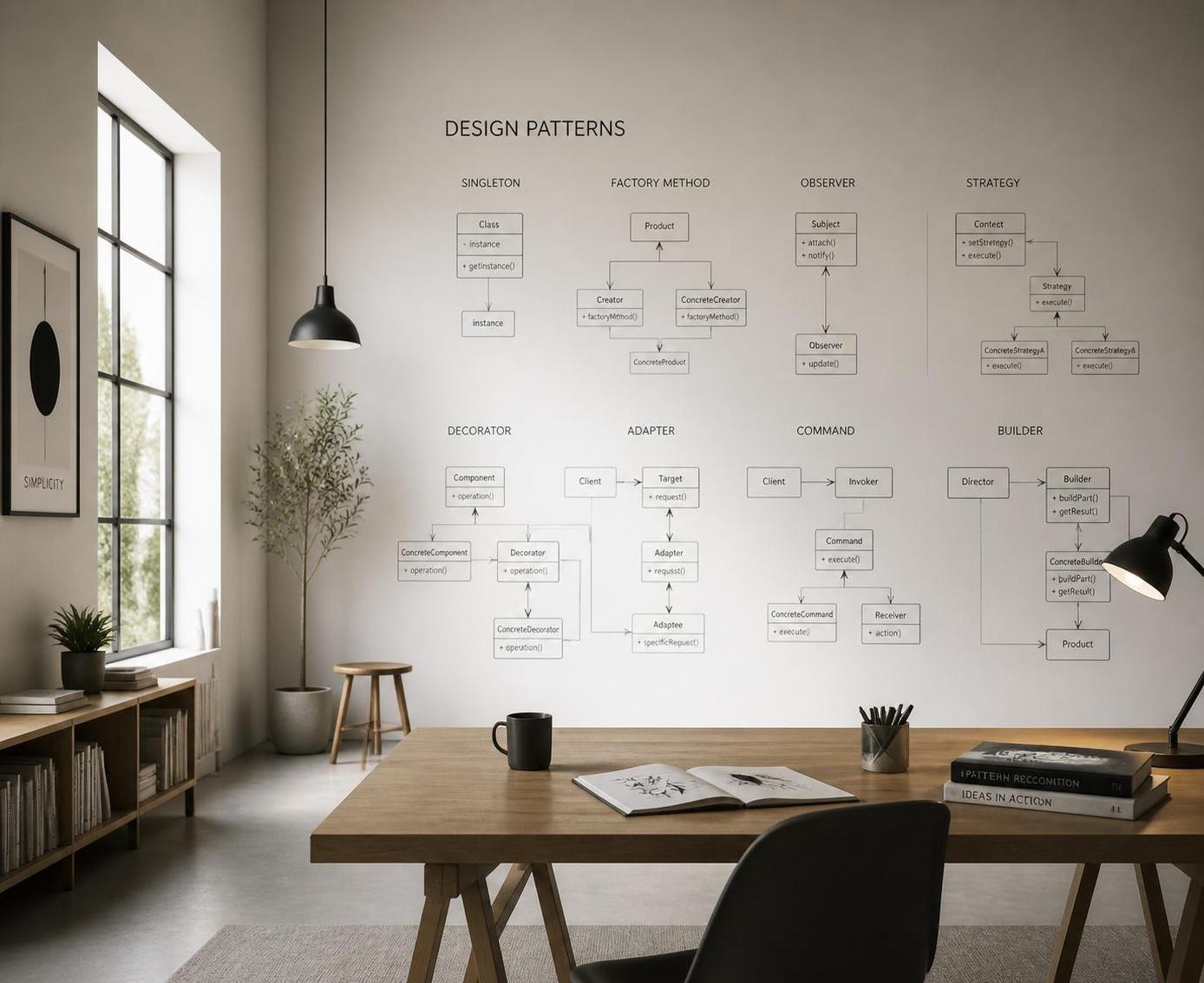 découvrez comment les design patterns influencent les créateurs contemporains, en explorant les modèles clés qui inspirent l'innovation et la créativité dans le design moderne.