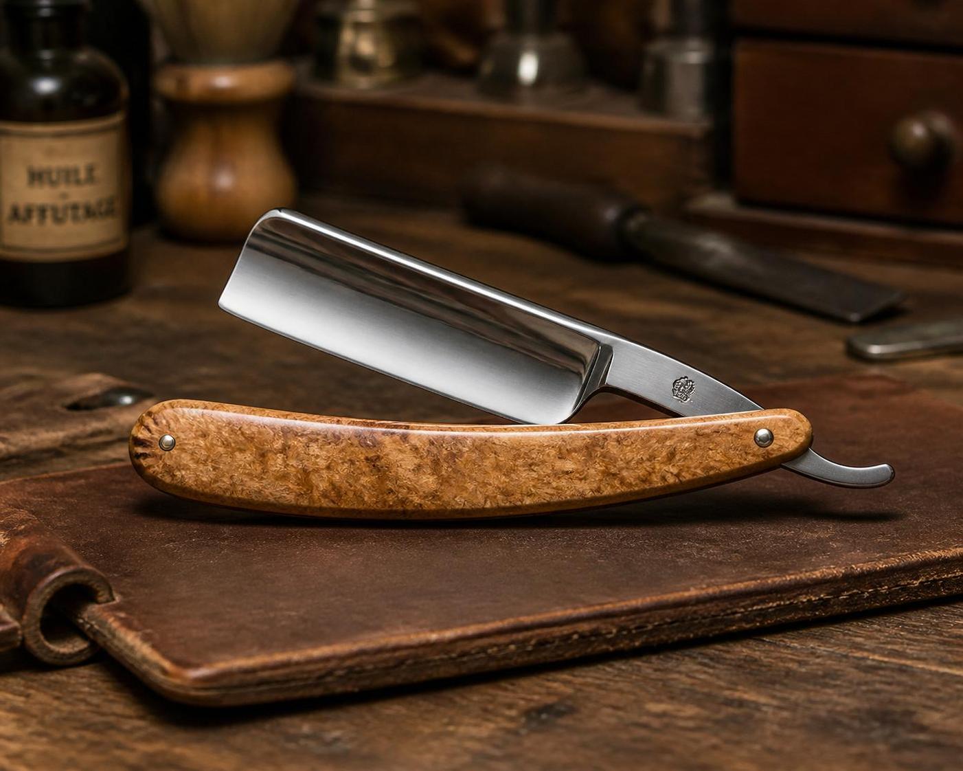 découvrez les designs de lames traditionnelles qui captivent les passionnés du rasage à l'ancienne et allient esthétique et savoir-faire.