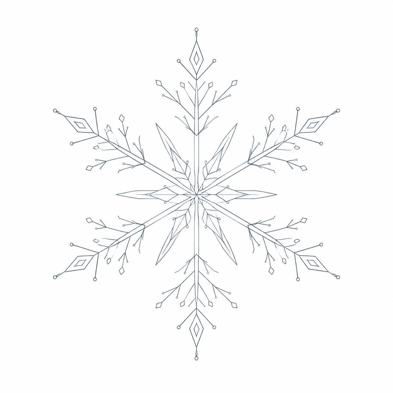 découvrez nos astuces pour dessiner des flocons de neige uniques et délicats, et maîtrisez l'art de créer des motifs hivernaux magnifiques et originaux.