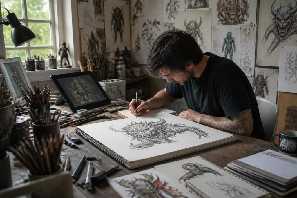 découvrez les astuces des artistes pour dessiner des monstres et libérer votre créativité. apprenez des techniques simples et efficaces pour donner vie à vos créatures imaginaires.