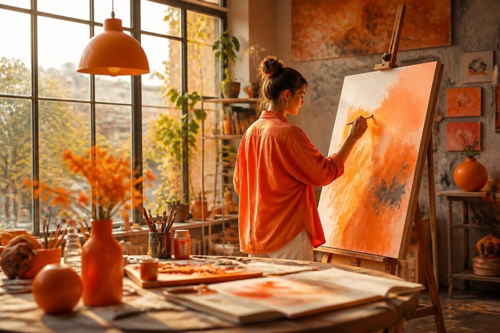 découvrez comment la couleur orange influence nos émotions et stimule notre créativité, en apportant énergie et enthousiasme à notre quotidien.