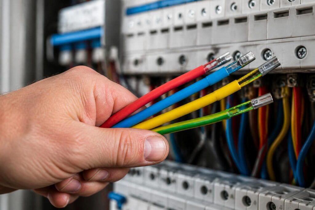 découvrez pourquoi la couleur du fil électrique change selon les installations, et comprenez l'importance de ces codes couleurs pour la sécurité et la conformité électrique.