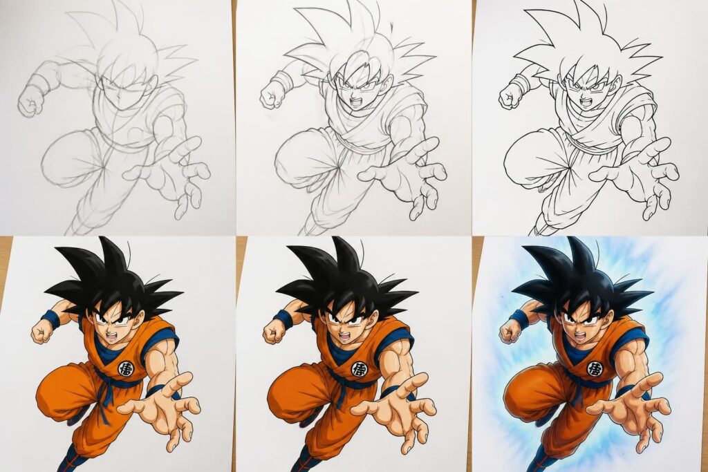 découvrez des astuces simples pour dessiner facilement vos héros préférés de dragon ball z. parfait pour tous les niveaux, débutez dès aujourd'hui votre aventure artistique !