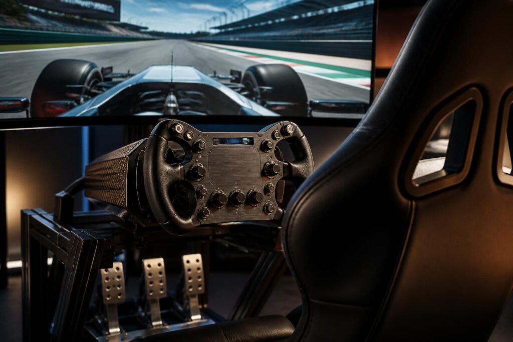 découvrez comment choisir le meilleur volant f1 pour votre simulateur pc et ps5, avec notre guide complet des modèles adaptés pour une expérience de conduite réaliste.